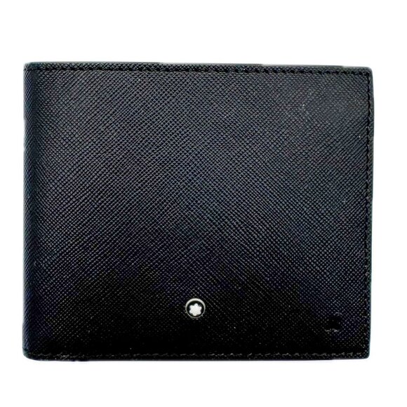 Montblanc Sartorial Cross-Grain Leather Billfold Wallet